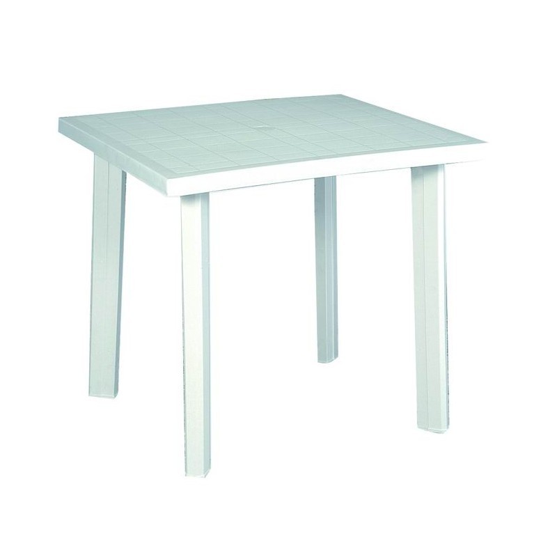 TAVOLO QUADRATO WEEKEND PANTHER CM 80x80 BIANCO