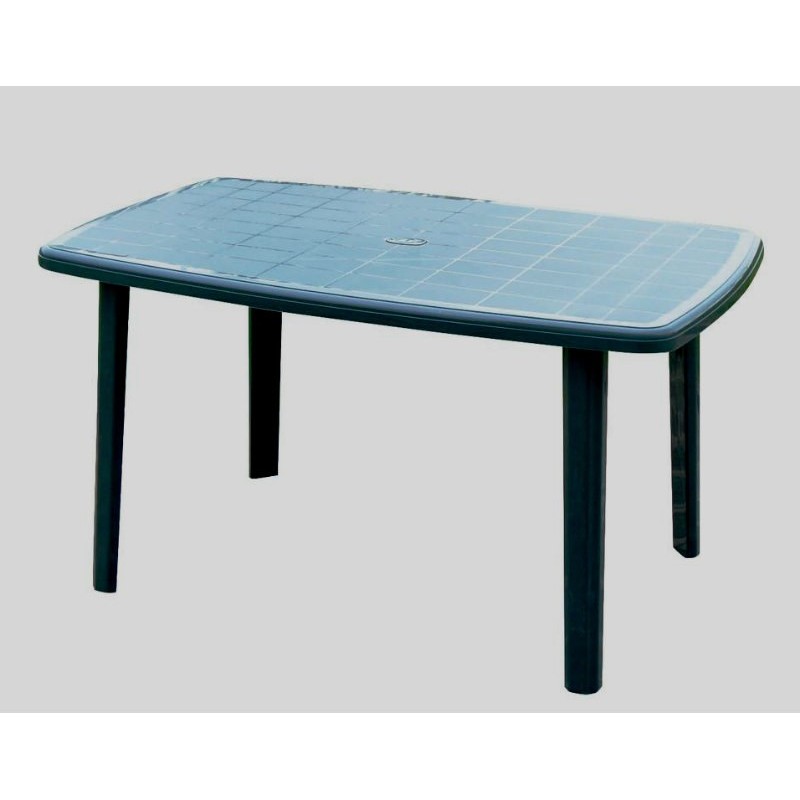 TAVOLO RETTANGOLARE CAYMAN CM 140x90 VERDE