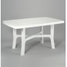 TAVOLO RETTANGOLARE RODANO BIANCO