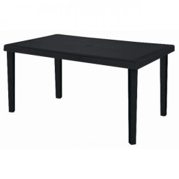 TAVOLO RETTANGOLARE RODOLFO CAFFE' CM 120x80x72h