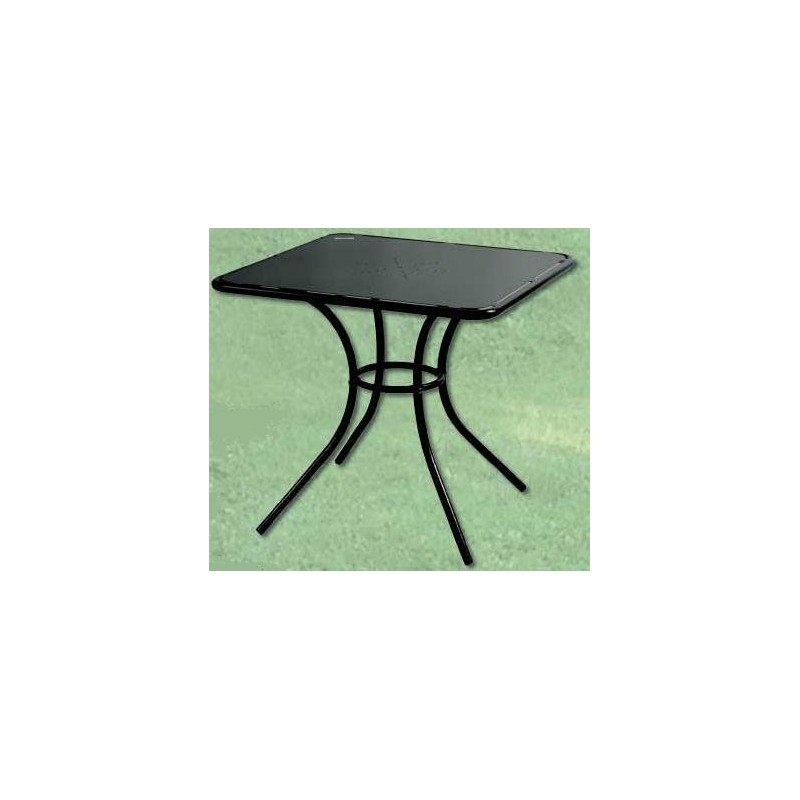 TAVOLO SAMOA FERRO CM 80x80x74h