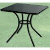 TAVOLO SAMOA FERRO CM 80x80x74h