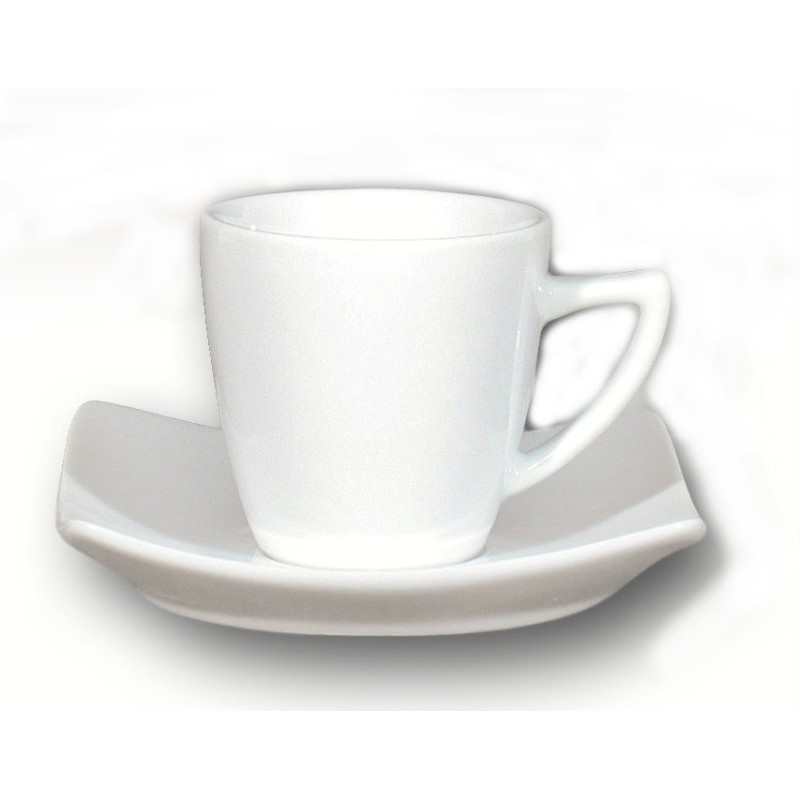 TAZZINE CAFFE' PORCELLANA CON PIATTINO Pz 6 TOKIO