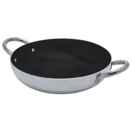 TEGAME 2/MANICI ANTI ADERENTE ALLUMINIO CM 32 PENTALUX