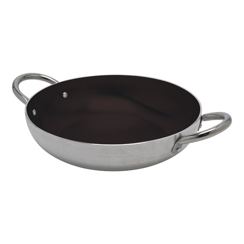 TEGAME 2/MANICI ANTI ADERENTE ALLUMINIO CM 40 PENTALUX