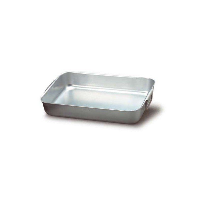 TEGAME ALLUMIO RETTANGOLARE 1/2 PESO CM 50x33