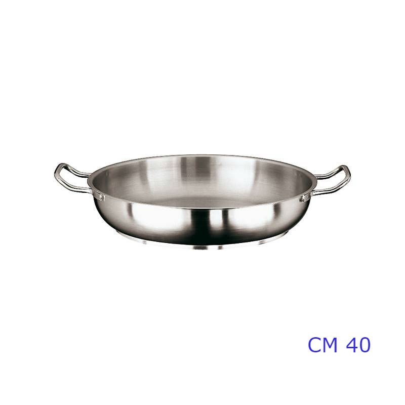 TEGAME INOX 2 MANICI CM 40 SERIE 1100