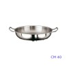 TEGAME INOX 2 MANICI CM 40 SERIE 1100