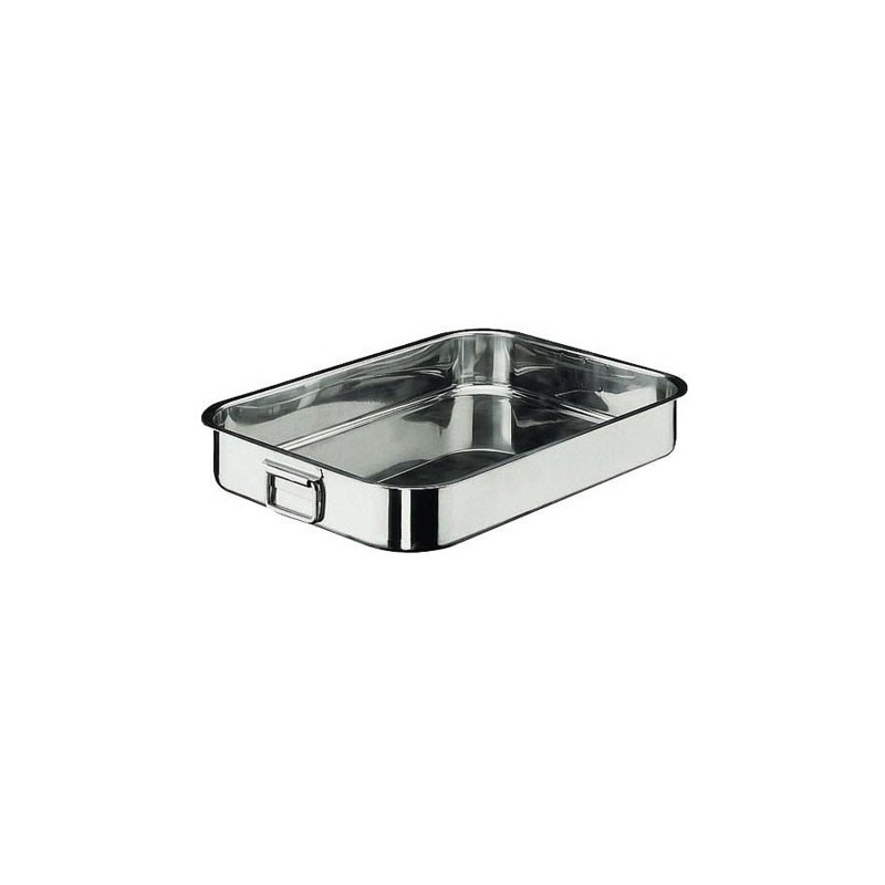 TEGAME RETTANGOLARE INOX CM 50X30