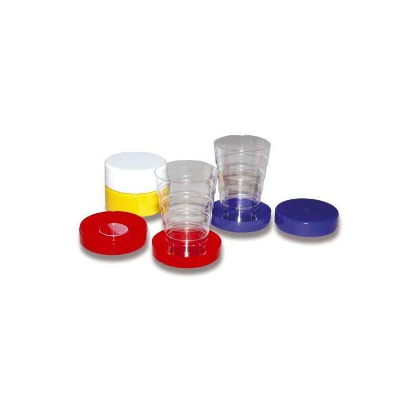 BICCHIERE RIENTRANTE C/PORTAPILLOLE