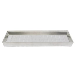 TEGLIA FORATA ALLUMINIO RETT. CM 45x35