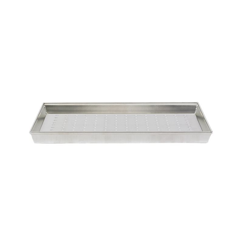 TEGLIA FORATA ALLUMINIO RETT. CM 45x35