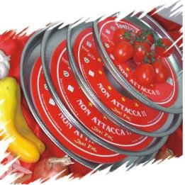 TEGLIA INOX PER PIZZA CM 32