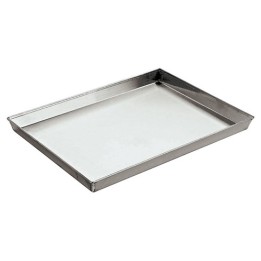 TEGLIA PIZZA ALLUMINATA RETTANGOLARE CM 60