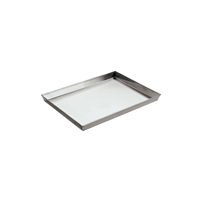TEGLIA PIZZA ALLUMINATA RETTANGOLARE CM 60