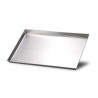 TEGLIA PIZZA ALLUMINATA RETTANGOLARE CM 60x40 H 4 BORDI DRITTI