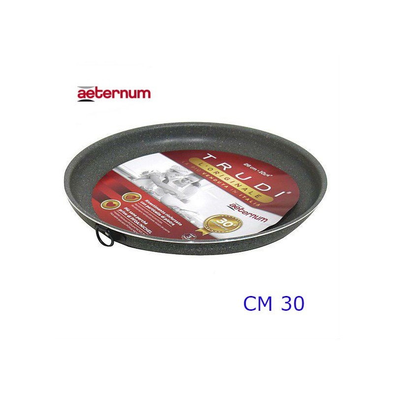 TEGLIA PIZZA TONDA ANTIADERENTE CM 30 TRUDI