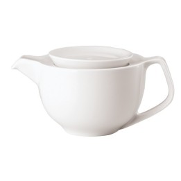 TEIERA PORCELLANA BIANCA CON COPERCHIO 700 ml