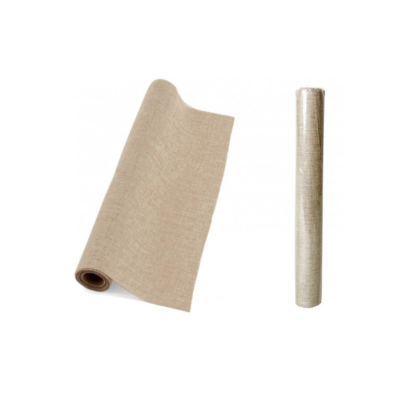 TELA IN TESSUTO JUTA CM 36 x 3 MT