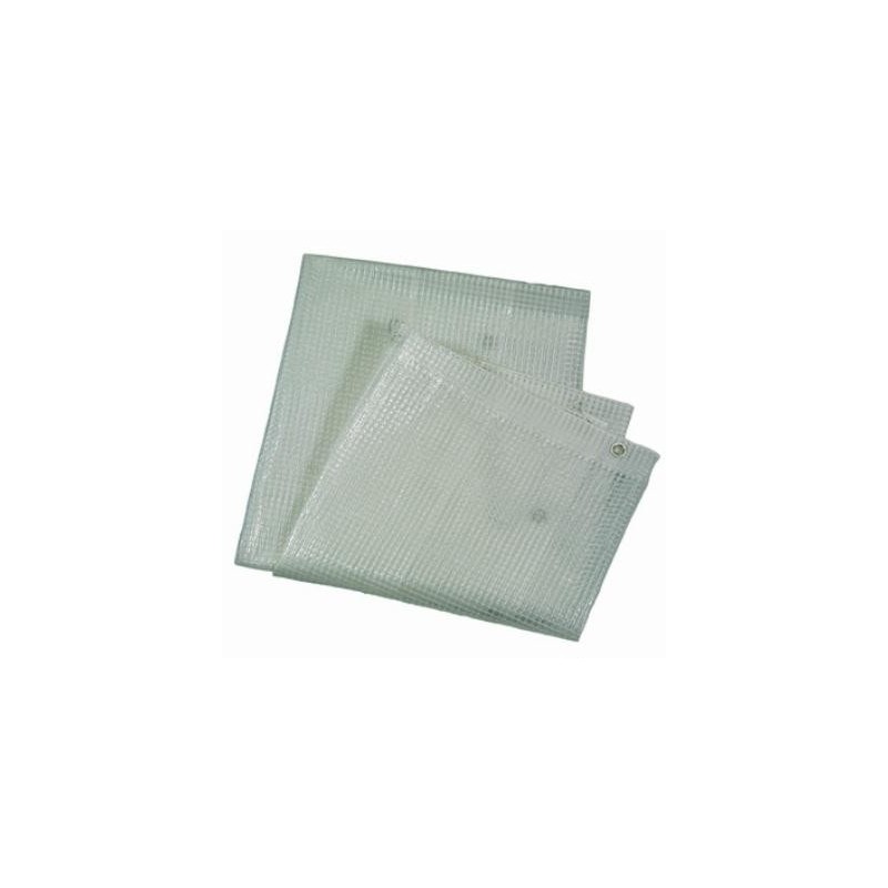 TELO OCCHIELLATO BIANCO TRASPARENTE 3 X 4