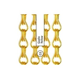 TENDA CATENA KATIA COLORE GIALLO MT 100