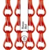 TENDA CATENA KATIA COLORE ROSSO MT 100