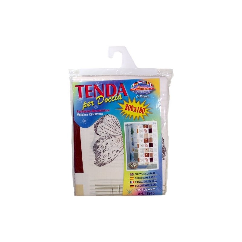 TENDA DOCCIA CM 180x200