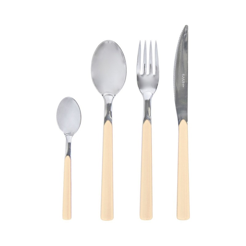 SERVIZIO POSATE EME COLORANDO FAST Pz 24 SABBIA