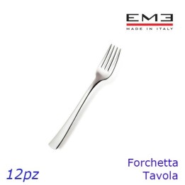 FORCHETTA TAVOLA ACCIAIO INOX ALFA 12 Pz