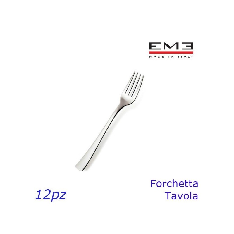 FORCHETTA TAVOLA ACCIAIO INOX ALFA 12 Pz