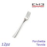 FORCHETTA TAVOLA ACCIAIO INOX ALFA 12 Pz