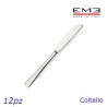 COLTELLO TAVOLA ACCIAIO INOX ALFA 12 Pz