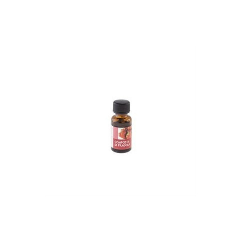 OLIO PROFUMATO PER BRUCIATORI CON CONTAGOCCE 10 ML COMPOSTA DI FRAGOLE