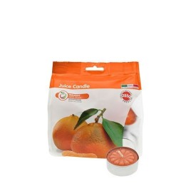 CANDELE TEALIGHT 3,5 ORE 25 Pz MANDARINO