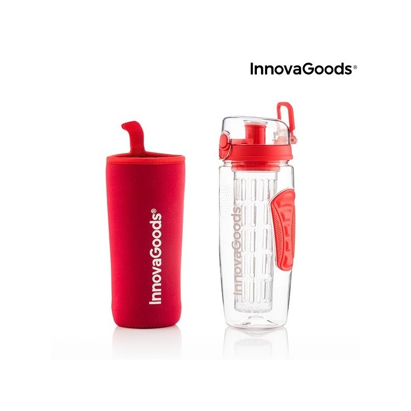 BOTTIGLIA SPORTIVA CON FILTRO INFUSORE XL INFRUITSSION