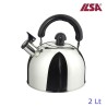 BOLLITORE ACCIAIO INOX CON FISCHIETTO Lt 2