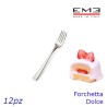 FORCHETTA DOLCE ACCIAIO INOX ALFA 12 Pz