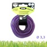 FILO DECESPUGLIATORE TAGLIA ERBA D. 3,3 x 15 Mt DENTATO