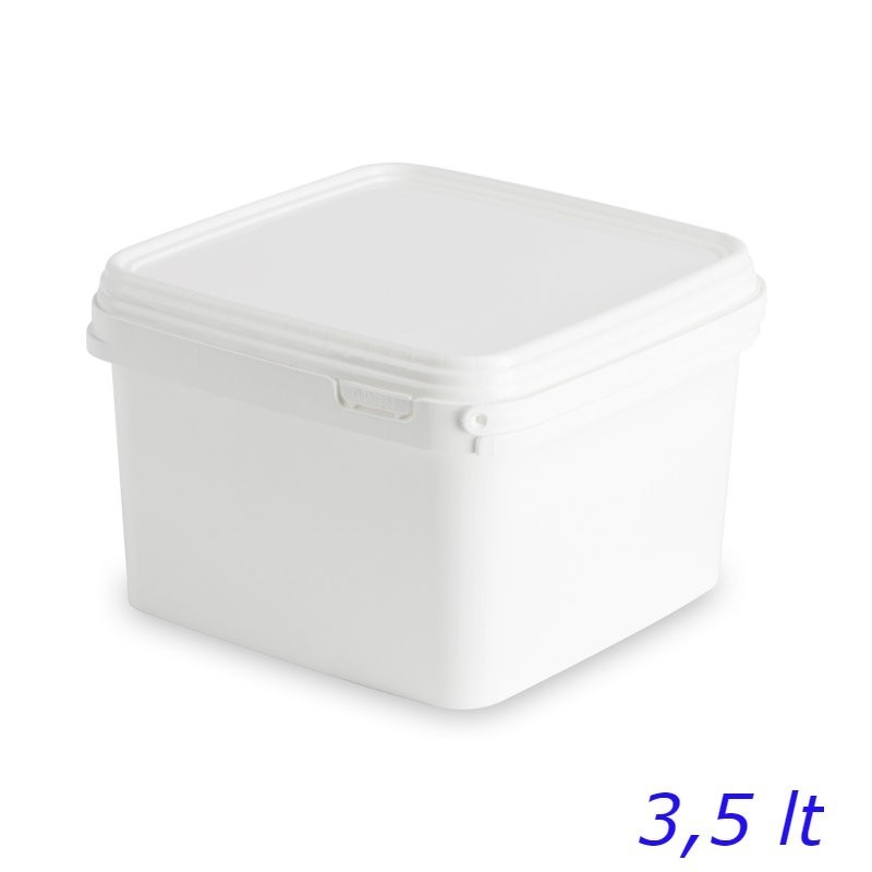 CONTENITORE PER ALIMENTI QUADRATO C/C Lt 3,5