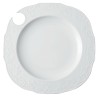 PORTRAIT PIATTO FRUTTA CATERING MELAMINA CM 21 BIANCO LATTE