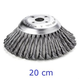 SPAZZOLA INOX ERBACCE DECESPUGLIATORE CM 20