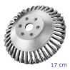 SPAZZOLA INOX ERBACCE DECESPUGLIATORE CM 17