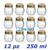 Set di 12 barattoli per conserve Quattro Stagioni da 250 ml Bormioli Rocco