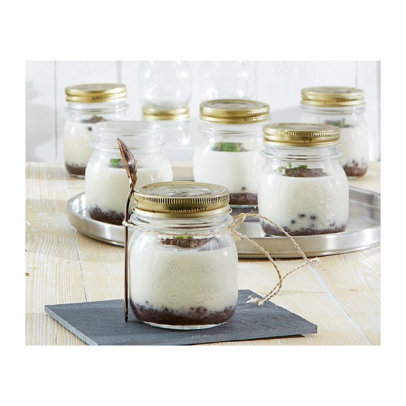 Set di 12 barattoli per conserve Quattro Stagioni da 250 ml Bormioli Rocco