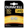 BATTERIA DURACELL BOTTONE ALCALINA LR44 1,5V 2 Pz