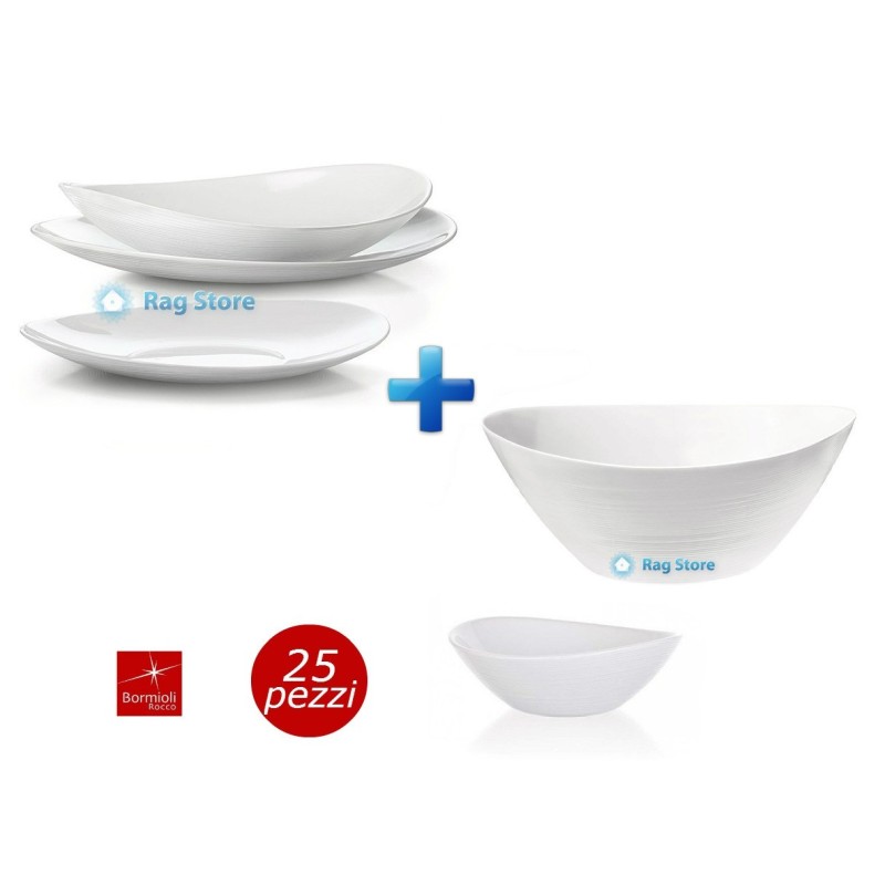 Servizio Piatti Prometeo 25 Pezzi 6 Persone | RagStore