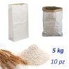 10 Sacchetti Carta Alimentari 5kg Doppio Strato Ecologici | RagStore