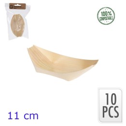 BARCHETTE IN FOGLIA DI PINO CM 11 CONF 10 Pz
