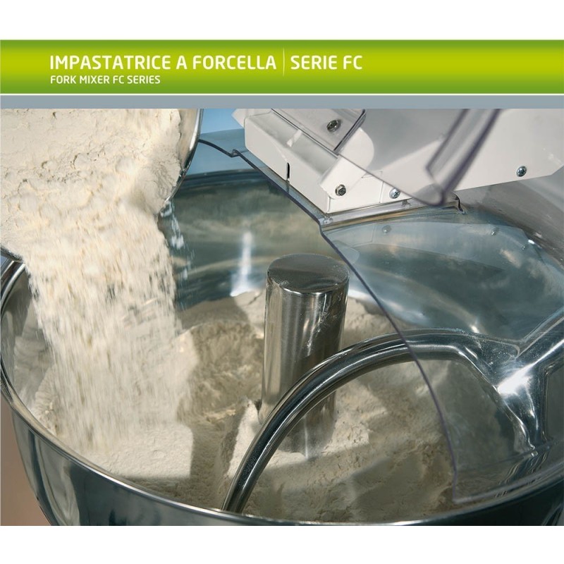 IMPASTATRICE A FORCELLA KG 35 FC35M MONOFASE