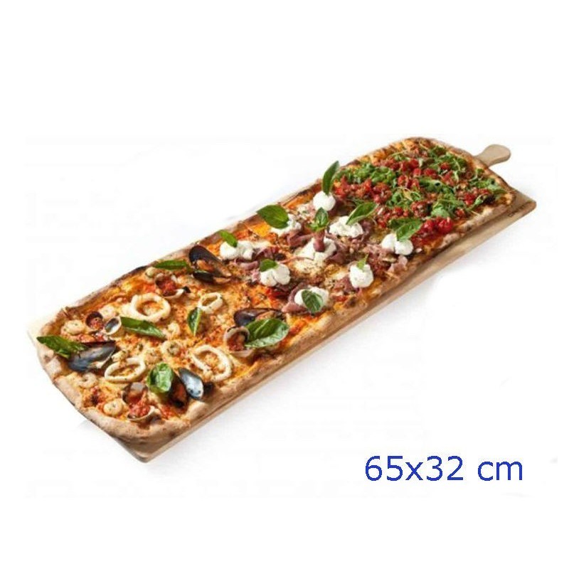 Tagliere in Legno Rettangolare per Pizza 65x32 cm - Acquista Ora